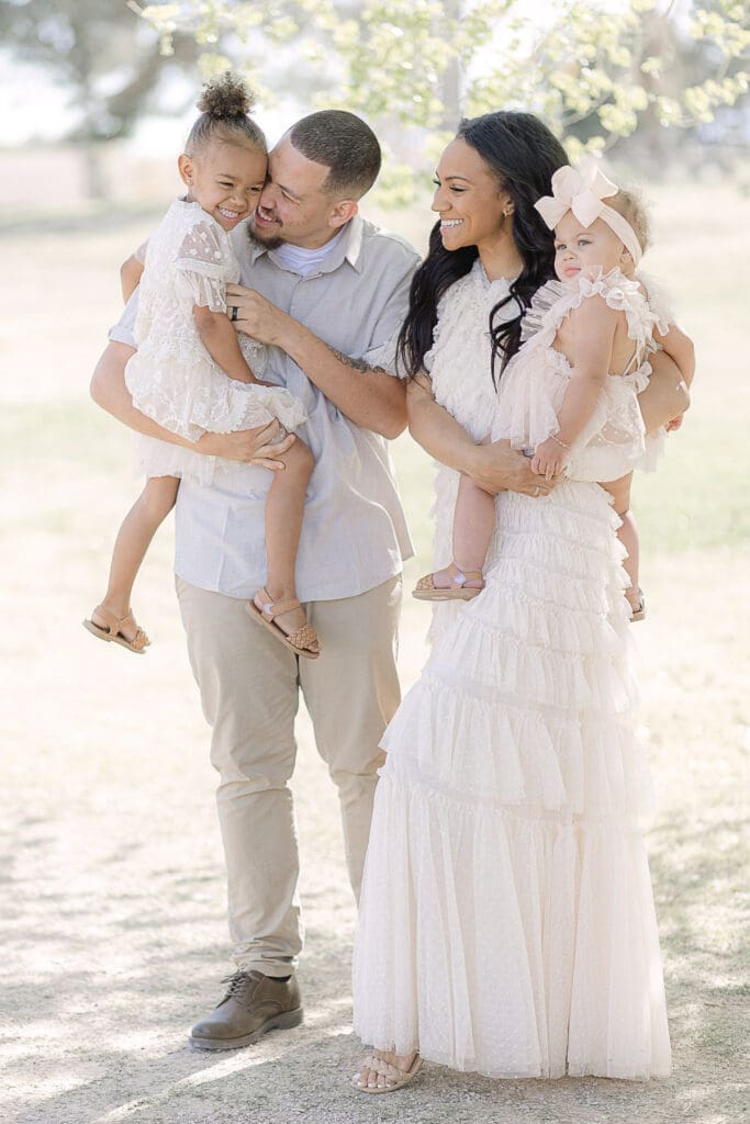 Family session in a Winston-Salem park | Adrienne Elizabeth Photography